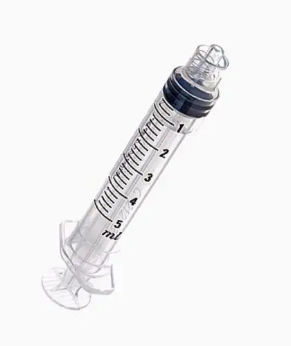 Injekční stříkačka luer lock 5ml - 10 kusů